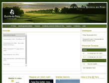 Tablet Screenshot of clubgolfquintadoperu.com